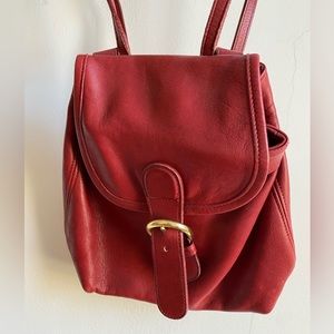 Vintage Coach Mini Backpack